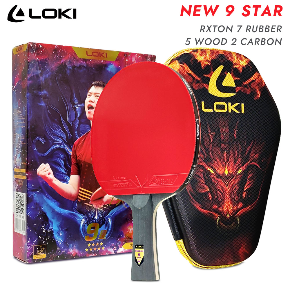 Table Tennis Zhang Jike - Racchetta da ping pong LOKI 9