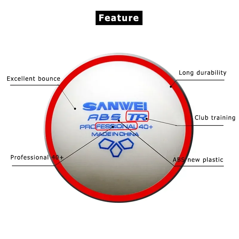 Palline da ping pong SANWEI-AB - Table Tennis Olympics recensione e prezzo