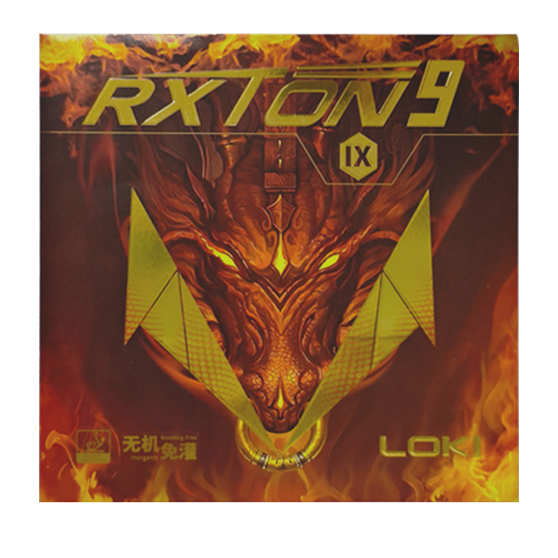 LOKI RXTON 9 Gomma per Ping Po - Table Tennis Loki recensione e prezzo