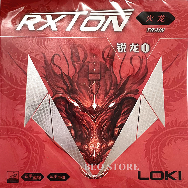 LOKI RXTON 1 FIRE DRAGON Gomma - Table Tennis Zhang Jike recensione e prezzo
