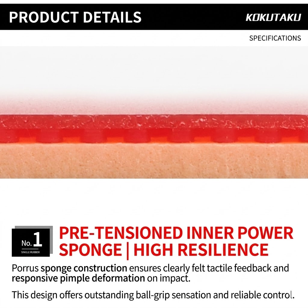 Set di Gomme Kokutaku Sakura 8 - Table Tennis Racket recensione e prezzo